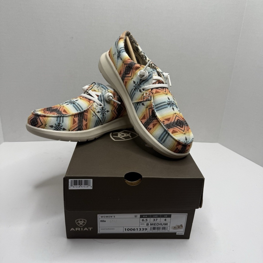 Ariat Hilo Sunset Southwestern Shoes Women’s 6.5 B New 10061339